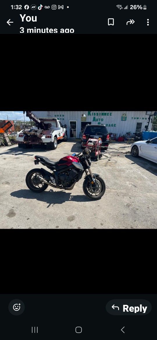 2021 Honda Cb 650r