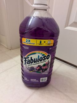 Bottle of Fabuloso cleaner, unopened