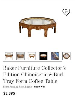 Baker Furniture Collectors Edition Coffee Table