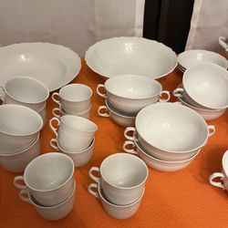 Antique Germany Kaiser Belvedere China Dish Set