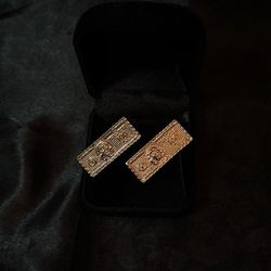 Gold Benjamin Bill Earrings