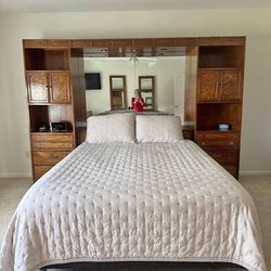 Solid wood  bedroom  set 3 piece set