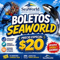 SeaWorld tickets, Boletos , Great offer 🐬🫍🐬💯💯