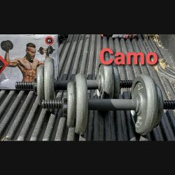 40lbs Dumbbell Weights Mens Women's Health