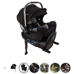 Nuna Pipa Rx Caviar Infant Car seat