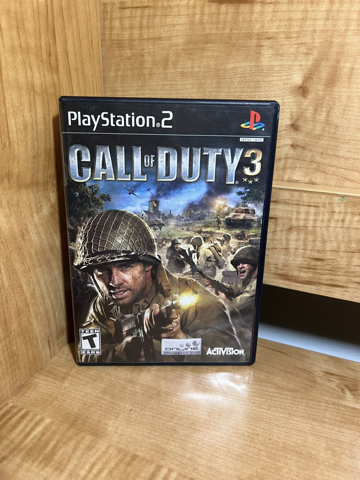 Call of Duty 3 - Sony PlayStation 2 PS2, 2006.
