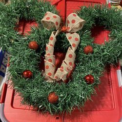 mickey mouse christmas wreath