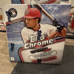 2025 Topps Chrome Update Series MLB Baseball Mega Box - 