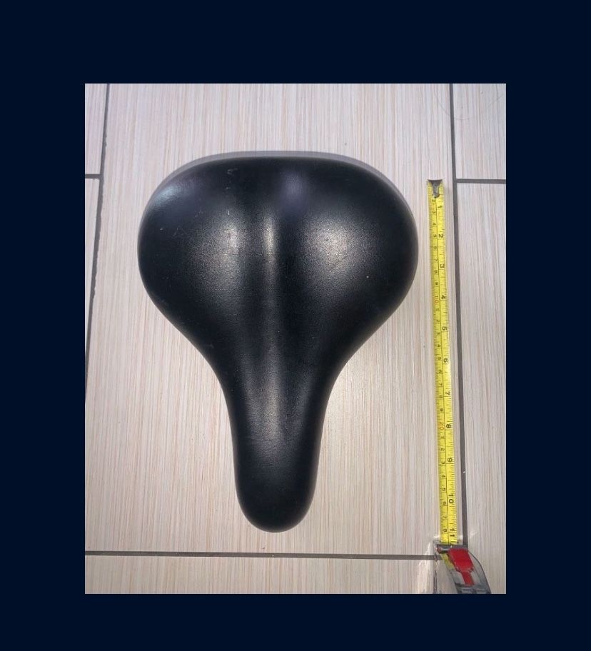  Saddle Bike Seat Cruiser Black Cushion Springs Comfort 