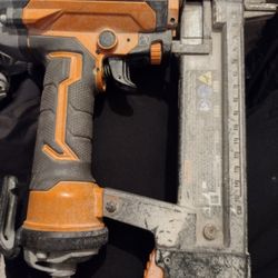 Ridgid Nail Gun Takes Compressed Air
