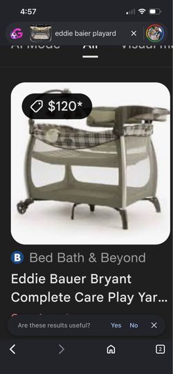 Eddie Bauer play yard