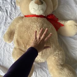32in Plush Holiday Teddy