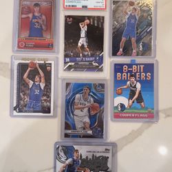 Cooper Flagg RC Card Lot (7) One /150 Inserts One PSA 10 RC Refractor See Pics