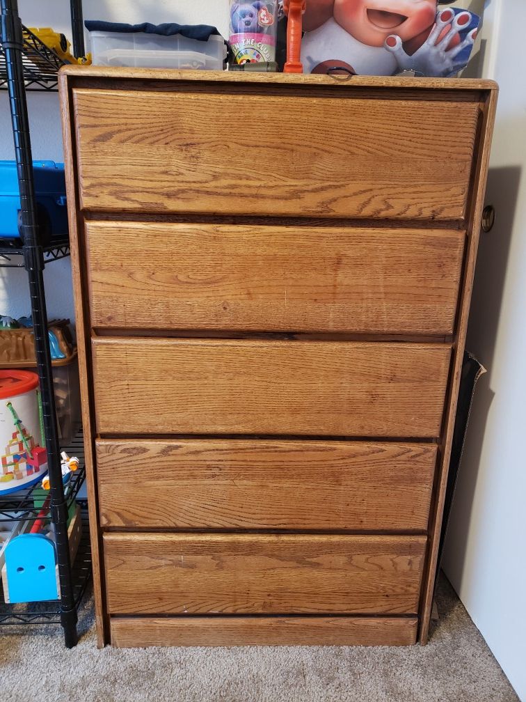 Wooden dresser