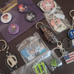 Keychain/Pin lot/AX Exclusives