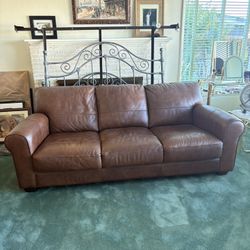 Leather Sofa 