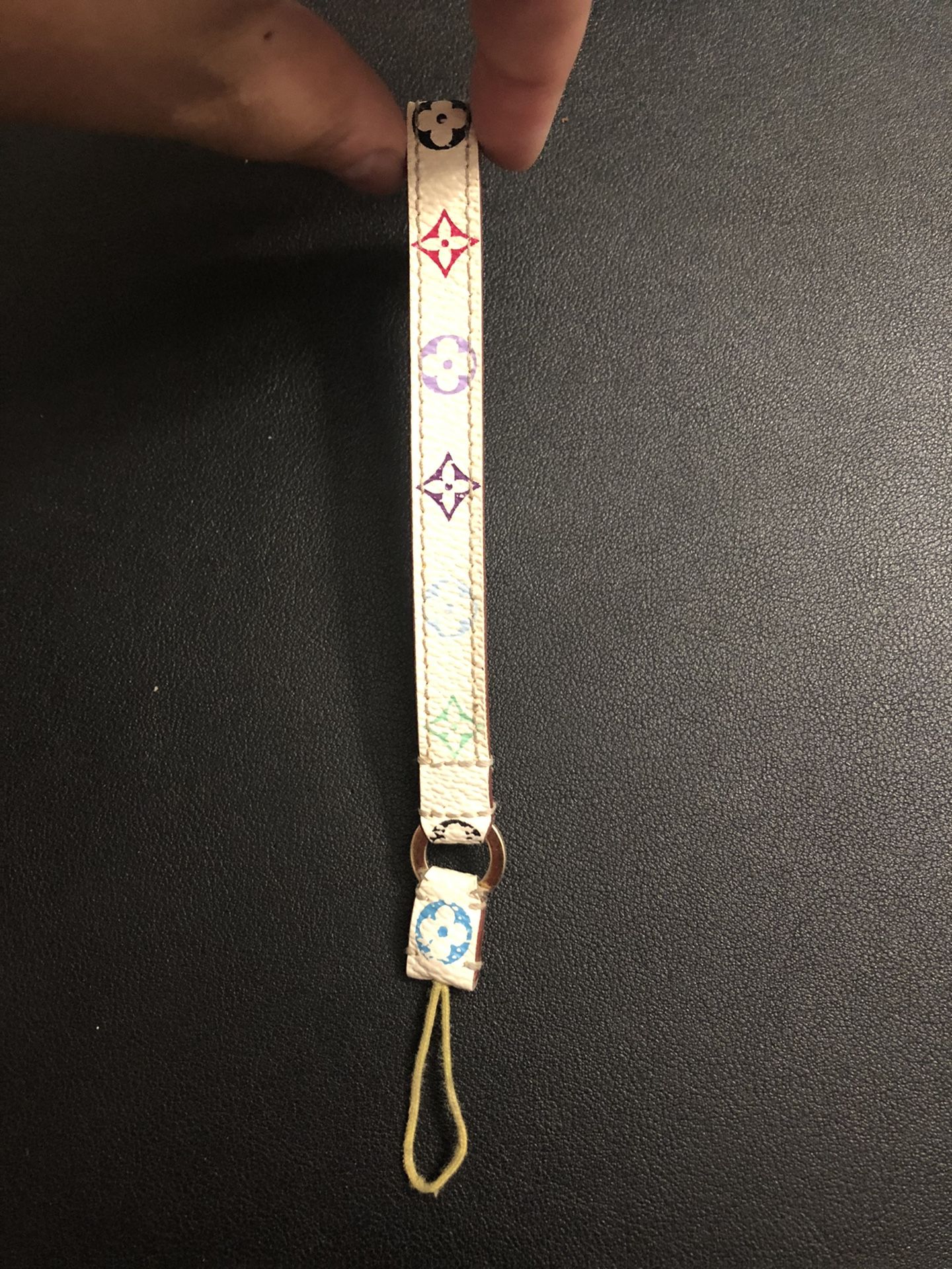 Louis Vuitton multicolor phone strap $95 obo