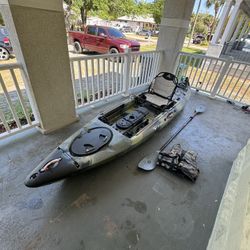 vibe Seaghost 130 fishing kayak