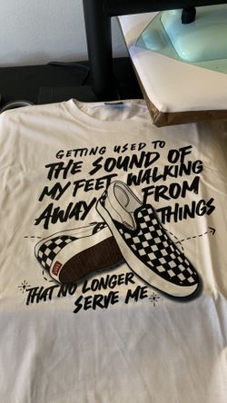 Getting used to the sound of my feet walking away from things that no longer serve me