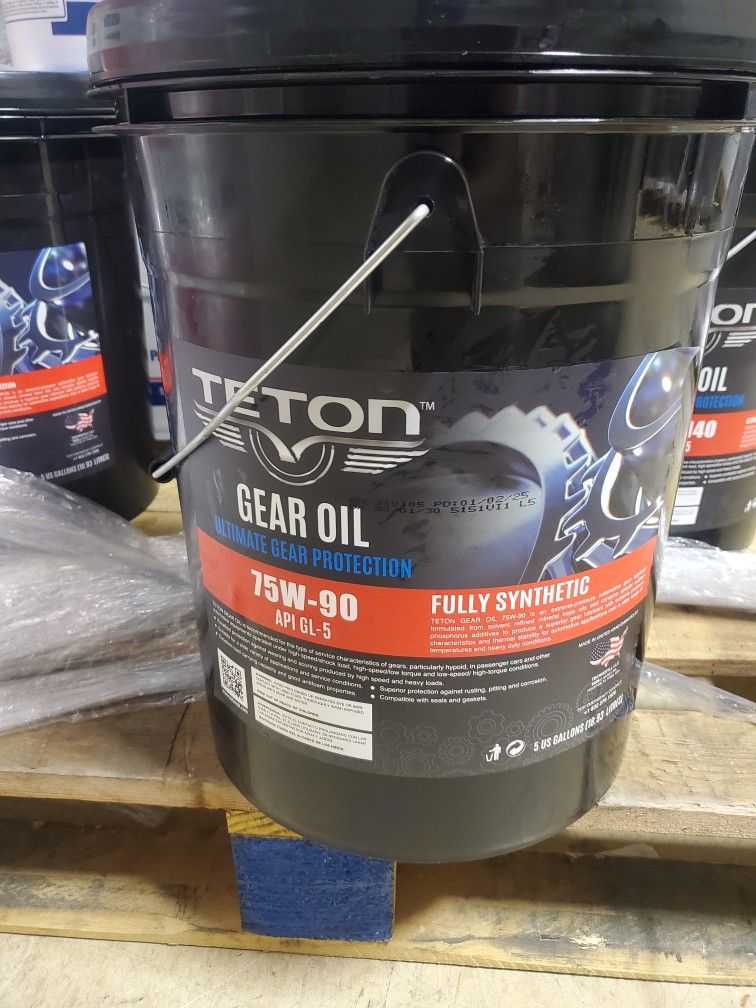 Special Price Gear Oil 75w90 Synthetic Bucket 5Gal High Quality