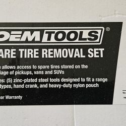 Audi Spare Tire Removal Kit & Jack - Brand New, Never Used