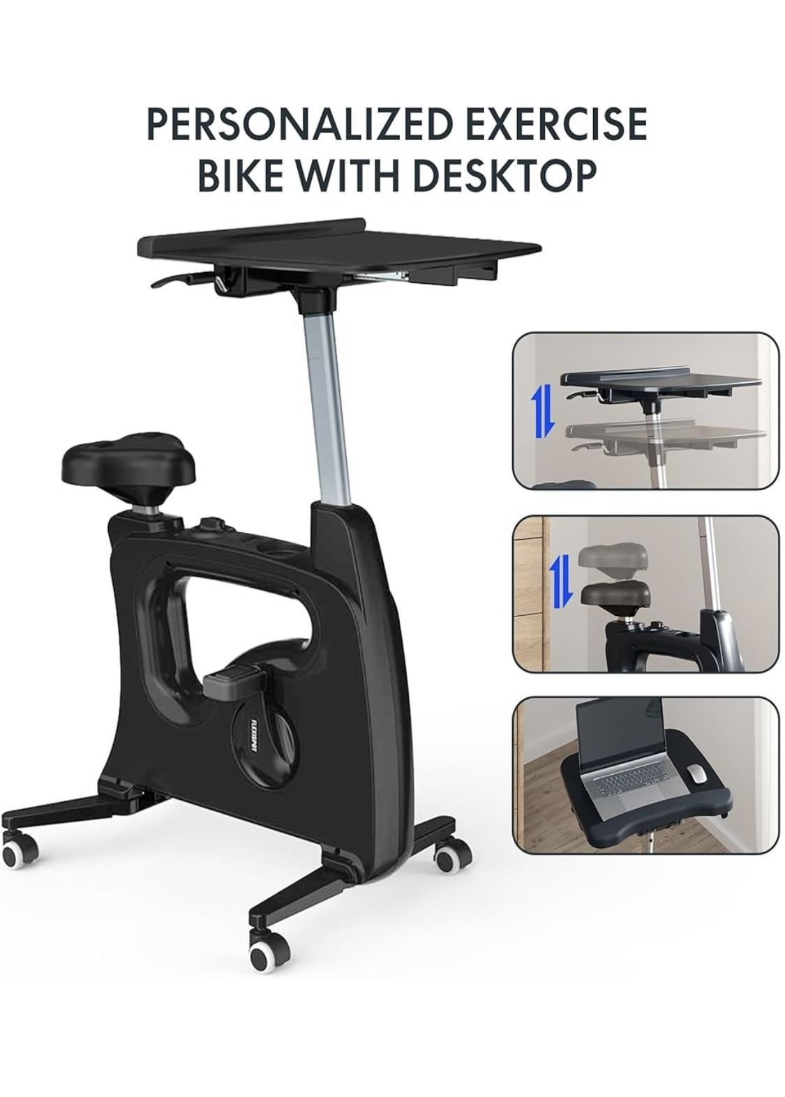 Flexispot Exercise Sitting and Standing Desk Bike in La Jolla