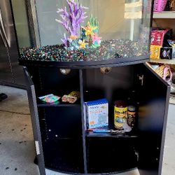 30 Gallon Aquarium  W/ Stand