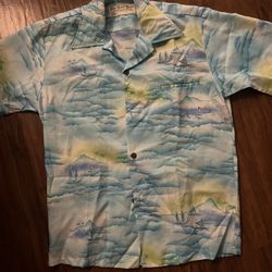 1960s Vintage Aloha Hawaiian Casual Shirt
