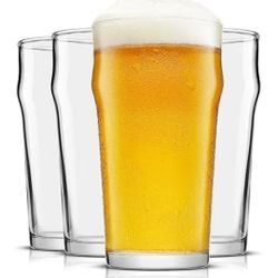 8 count 20oz British Beer Glasses
