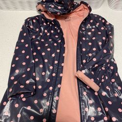 Girls Rain Coat Size 5