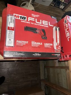 Milwaukee reciprocating saw