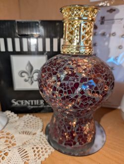 Oil Lamp. New With Box. Brown Sparklies. Have More