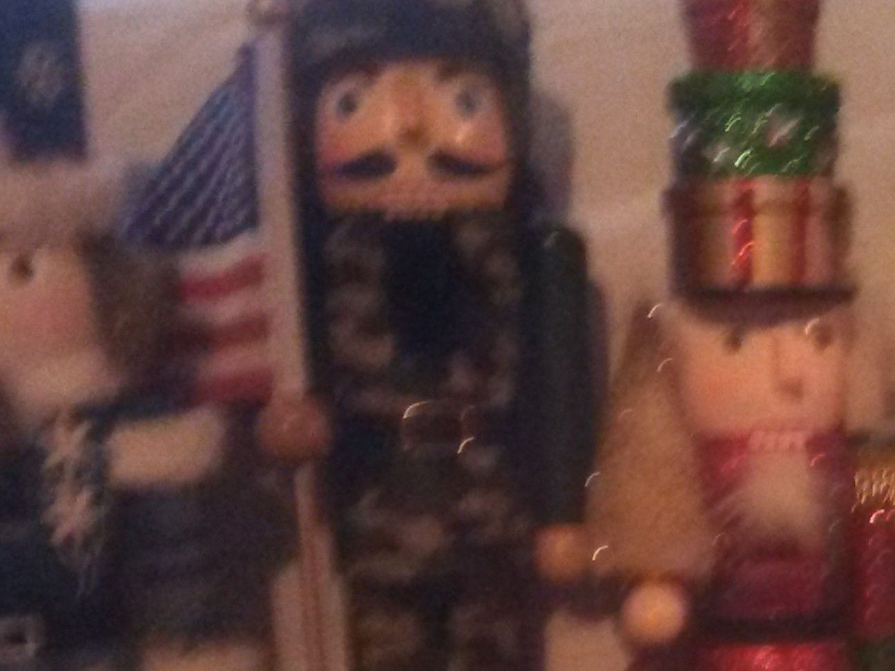 Collection of wooden nutcrackers