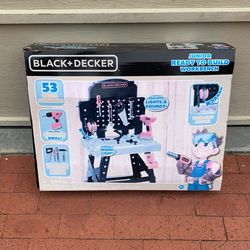 New Black & Decker Work Bench With 53 Tools  