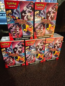 Pokemon Destined Rivals Booster Bundles