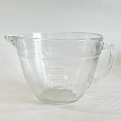 Vtg Fire King Anchor Hocking 8-cup 2qt Batter Bowl Measuring Glass Cup Large 