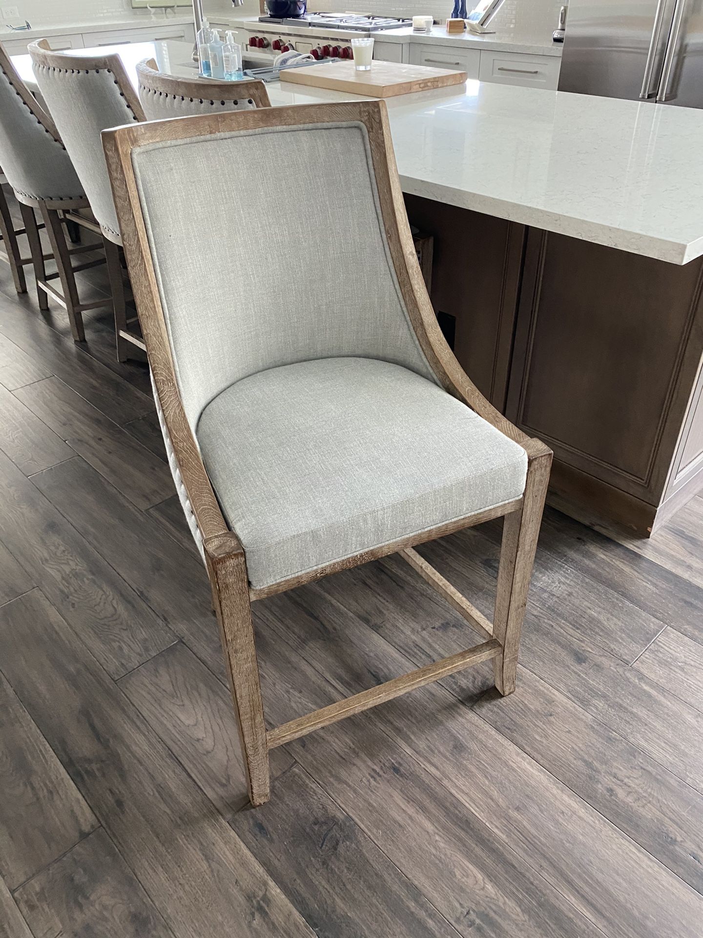 Restoration Hardware Counter height bar stools (5) for Sale in Jupiter