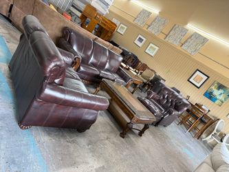 Leather living rooms sets