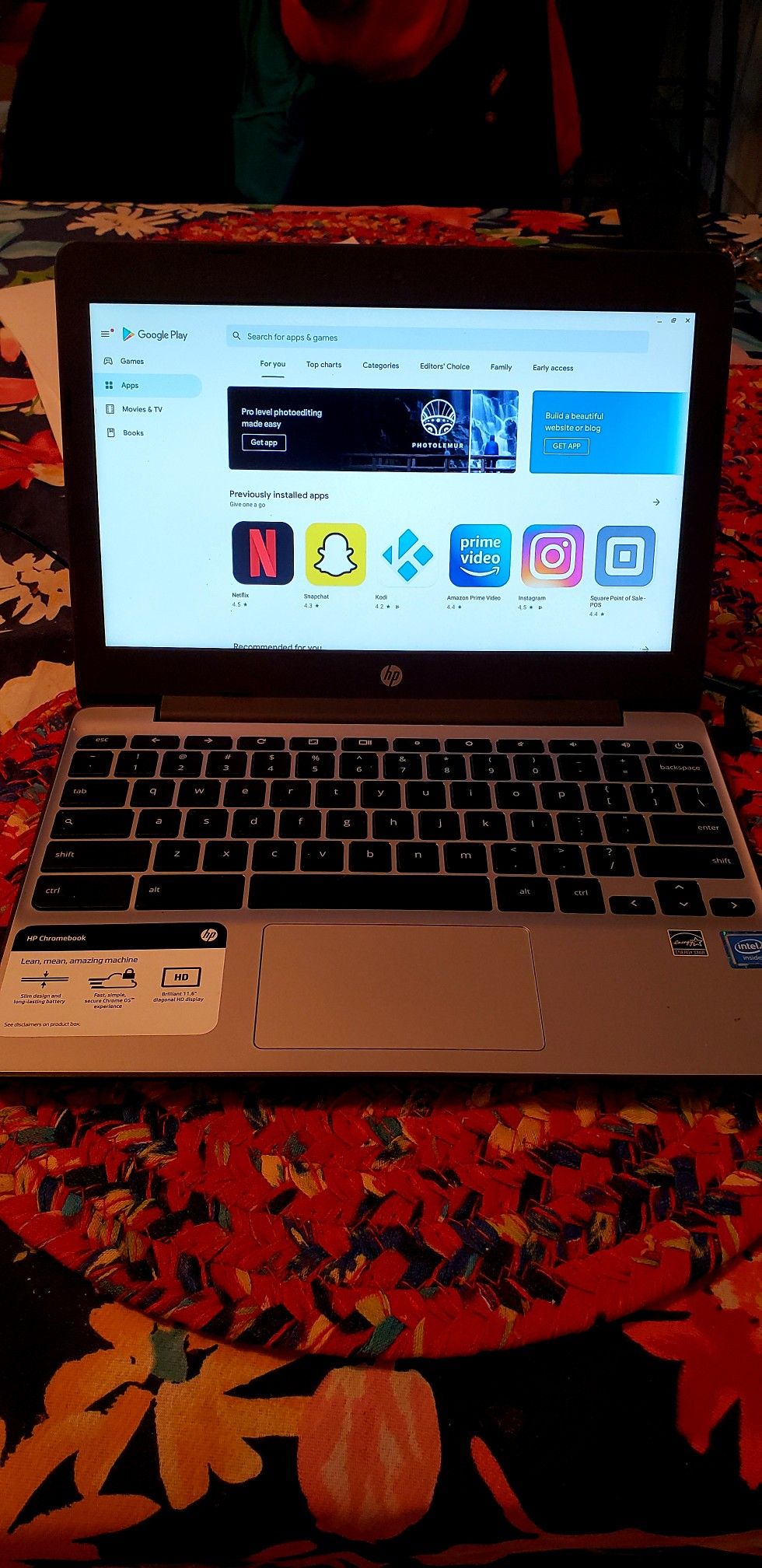 HP Chromebook LapTop