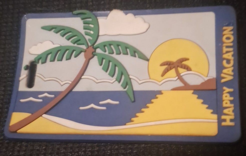 Hawaiian Luggage Indiana Travel Luggage Tag