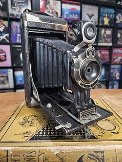 Vintage 1918-27 Kodak Jr. No. 3A Autographic Large Folding Camera - SEE DESCRIPTION