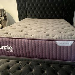 New King Size Purple Luxe Rejuvenate Mattress (Read Description Below)
