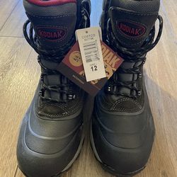 New With Tags 12 Kodiak Waterproof Hiking Boots 