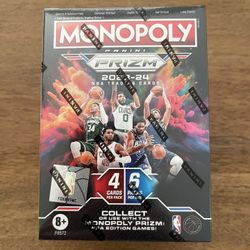 2023-2024 Panini Prizm Monopoly NBA Trading Cards Booster Box NEW/SEALED