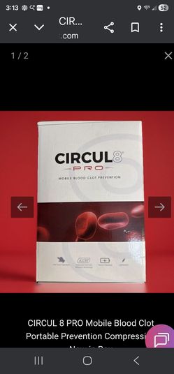 New CIRCUL 8 Pro Mobile Blood Clot Prevention Portable Compression