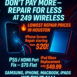 IPHONE -SAMSUNG-IPADS-PS5-REPAIR ☄️
