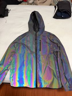 Primitive Iridescent Reflective Hooded Jacket