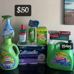 Gain Detergent 194oz Bundle 