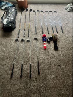 Taylor Made and Callaway Golf Clubs