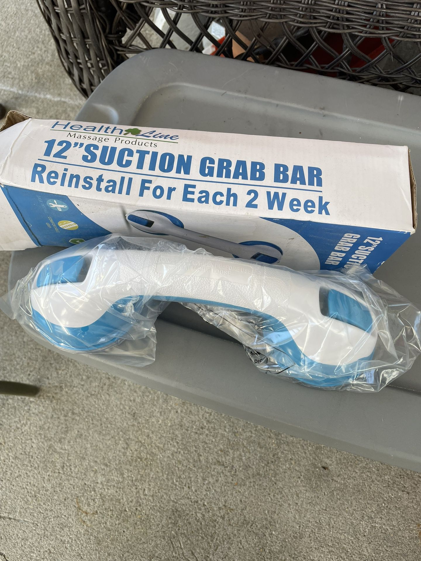12” Suction Grab Bar